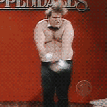 chris Farley busting a move